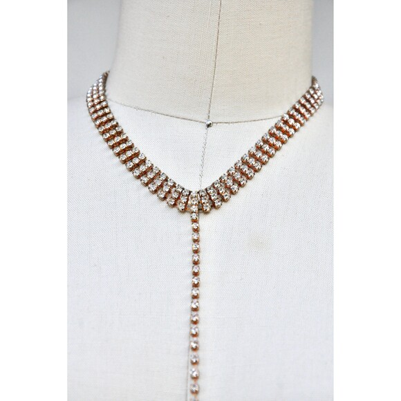 Vintage Necklace Chocker with Long String to Mid Breast Down to Body - Sexy - Picture 7 of 9